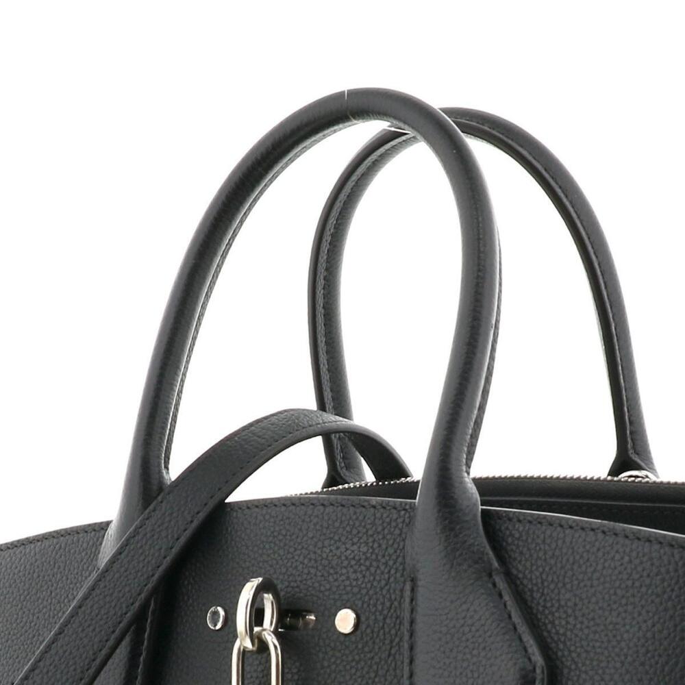LOUIS VUITTON City Steamer Bag Handbag Taurillon Noir Black Beige - Picture 3 of 6